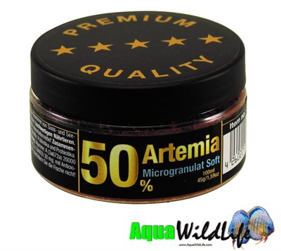 50% Artemia Micro Granulate Soft